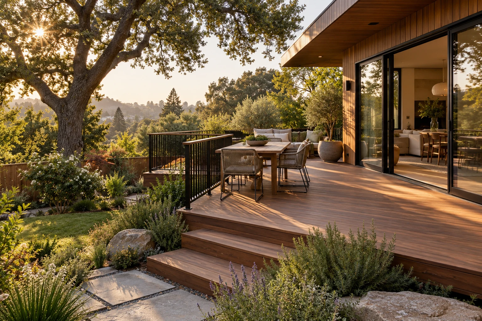Outdoor living design concept